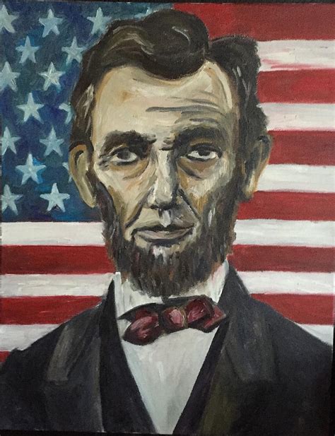 Abraham Lincoln Painting by Emily Hart