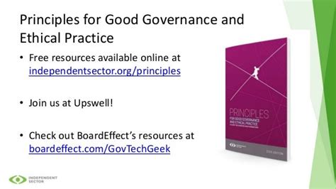 33 Principles In 33 Minutes Guide To Good Governance