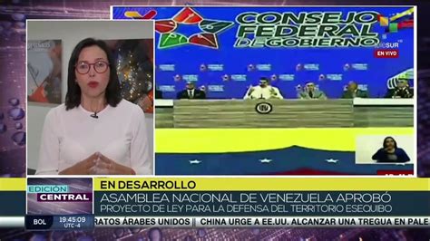 Asamblea Nacional De Venezuela Aprobó En Primera Discusión Proyecto De Ley En Defensa Del