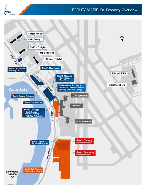 Oma airport map - jordvital