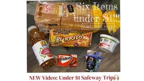 I Paid Less Than 1 For Groceries At Safeway 🙌🏽 Youtube