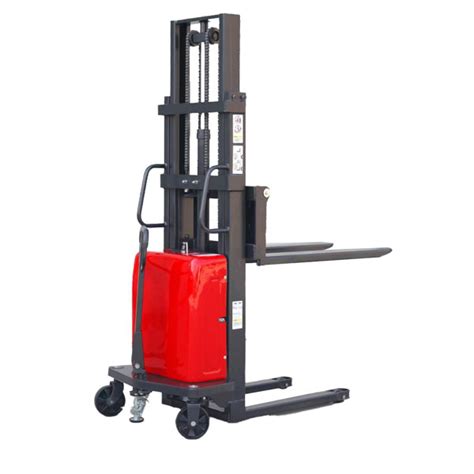 semi electric stacker manufacturers  chennai hunter equipments