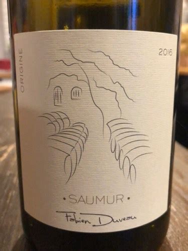 2017 Fabien Duveau Origine Saumur Vivino US