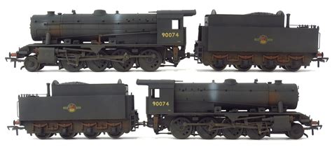 Bachmann 32 259A WD Austerity 2 8 0 90074 In BR Black Livery Late