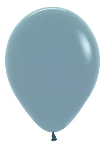 Globos Látex Sempertex 5 50 Piezas Fashion Elige Color Color Azul