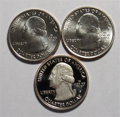 2014 P D S Shenandoah America The Beautiful Quarters BU And Proof