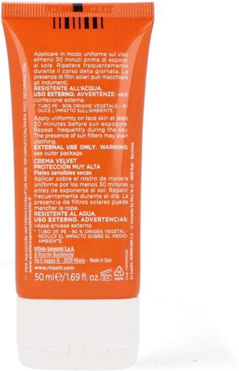 Zonnebrandcrème met Kleur Rilastil Sun System Spf 50 50 ml bol