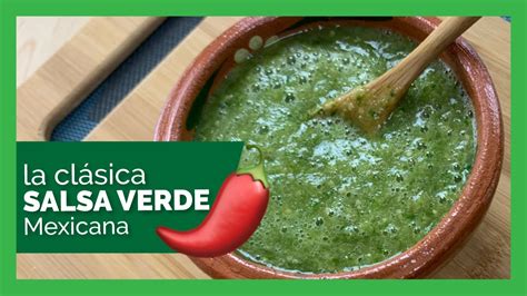 CÓMO HACER SALSA VERDE La original salsa taquera de tomate