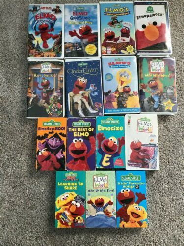 My Sesame Street VHS Collection, 44% OFF