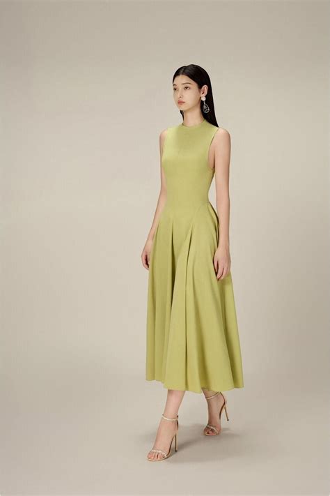 Raw Edge Midi Dress Mean Blvd Dropwaist Dress Dress Fashion