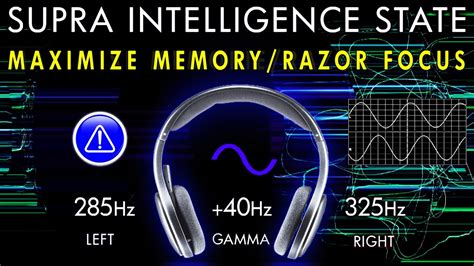 The Supra Intelligence State Maximize Your Memory Razor Sharp Focus