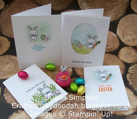 Craftyduckydoodah Stampin Up Basket Bunch Easter Craft Buffet