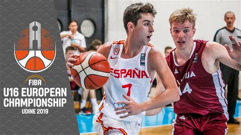 Spain V Latvia Full Game FIBA U16 European Championship 2019 FIBA