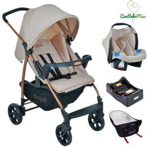 Carrinho De Beb Travel System Burigotto Ecco Mon Amour Base Ninho