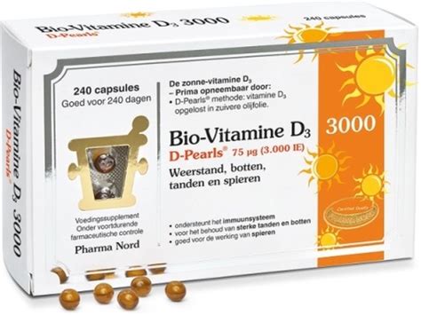 Pharma Nord Bio Vitamine D Parels Vitamine D Bol