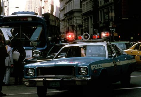 1980s Street Level View Police Car New Photograph by Vintage Images - Pixels