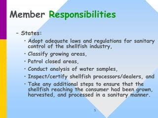 National Shellfish Sanitation Program NSSP PPT