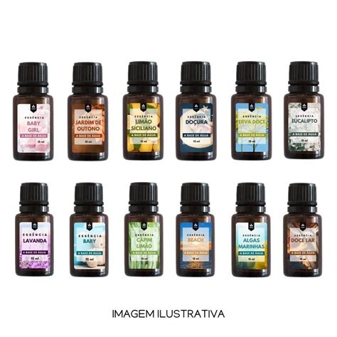 Aromania EssÊncias Kit 15 EssÊncias Para Umidificador E Difusor De