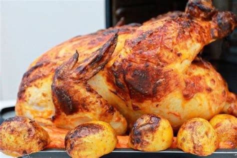 Frango Assado De Domingo Perfeito Suculento E Bem Temperadinho