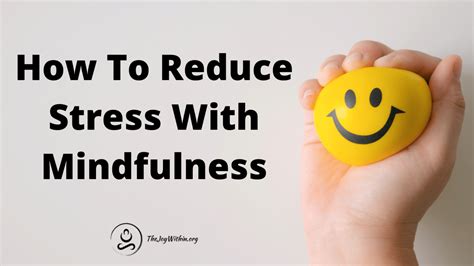 Mindfulness Exercises To Reduce Test Anxiety Before an Exam - The Joy Within