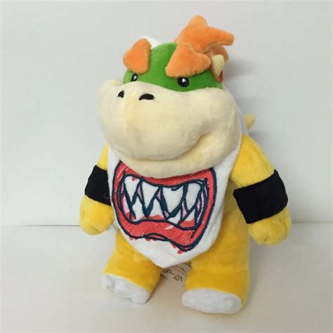 New Super Mario Bros 2 Plush Bowser Jr Baby Bowser Toy Stuffed Animal