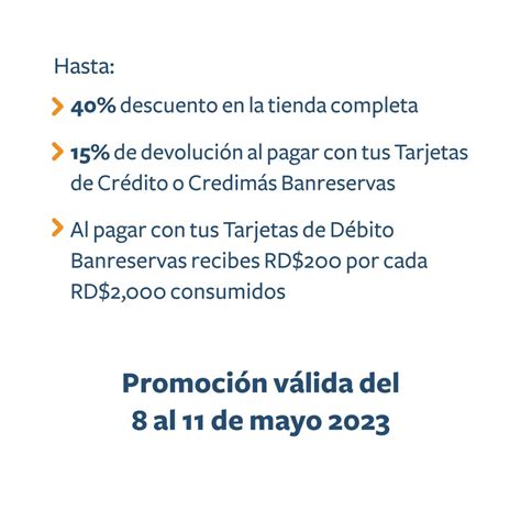 Banreservas On Twitter Aprovecha Hasta 55 De Descuento En Hi Fi Y