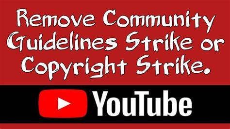 Copyright Strike और Community Guidelines Strike कस हटए Remove