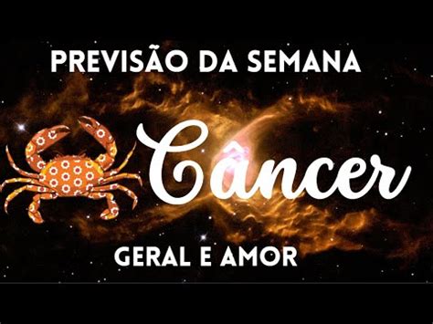 CÂNCER Geral e Amor UMA CONVERSA ESSA PESSOA Q SENTE SUA