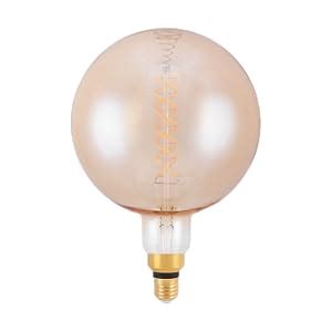 Sd Lux Vintage Led Light Bulb Globe W G Amber E Xxl Decorative