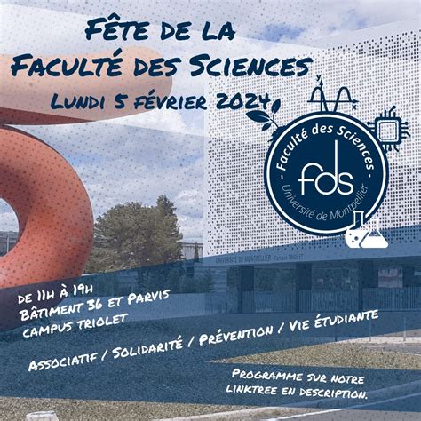 February La F Te De La Facult Des Sciences Faculty Of Science