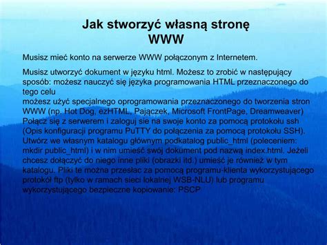 PPT CECHY DOBREJ I UDANEJ STRONY PowerPoint Presentation Free