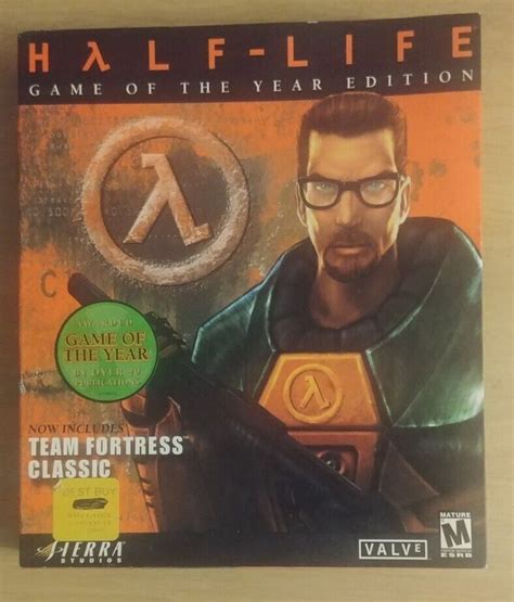 Half Life Game Of The Year Edition PC 1999 Brand New Sealed Mint