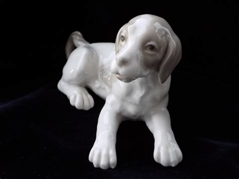 Nao By LladrÓ Porcelain Dog Figurineretired Nao By Lladró Etsy