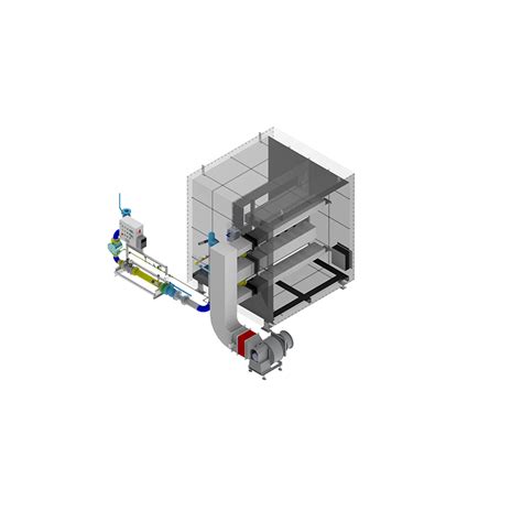 Linofire EB Process Air Heaters Hot Air Heating Duct System Direct Fired Hot Air Heater