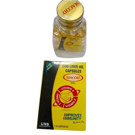 Cod Liver Oil Capsules Efficacy: Promote Nutrition at Best Price in ...