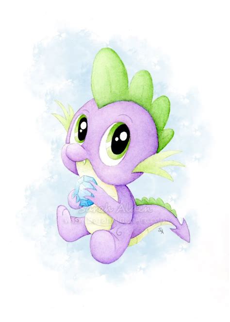 Spike The Dragon | Sarah Alden Art