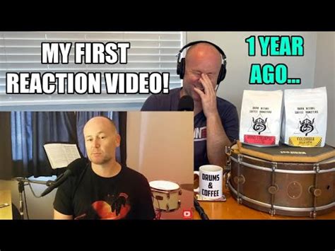 Drum Teacher Reacts To Himself Reacting To His First Reaction Video 1