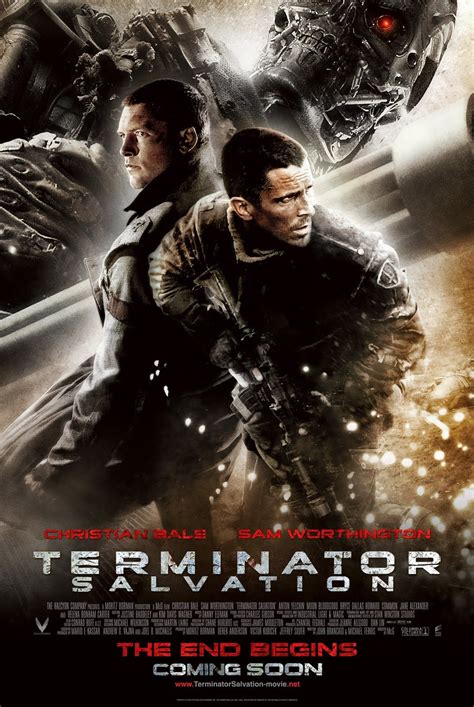 Terminator Salvation (T4) movie poster. | Terminator movies, Terminator ...