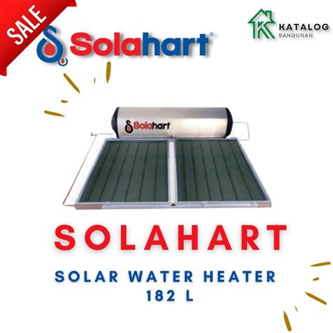 Jual New Ori Solahart Solar Water Heater 182 L Pemanas Air Tenaga