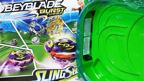 Hasbro Beyblade Burst Turbo Slingshock Stadium Beystadium Arena With