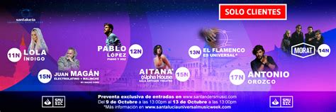 Llega A Sevilla El Santaluc A Universal Music Week Eusa News