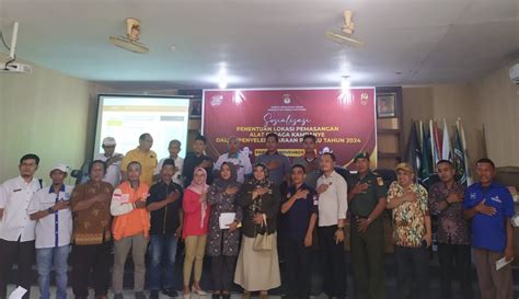 Kpu Parigi Moutong Sosialisasikan Penentuan Lokasi Pemasangan Apk