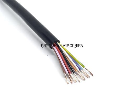 Кабель RVVP 12 жильный медный 12*0.5 мм2 с экраном купить в Украине