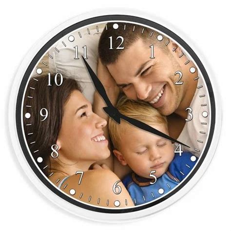 Personalized Printed Clock Personalized Photo Wall Clock Manufacturer