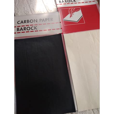 Jual Karbon Jahit Carbon Paper Merk Barock Shopee Indonesia