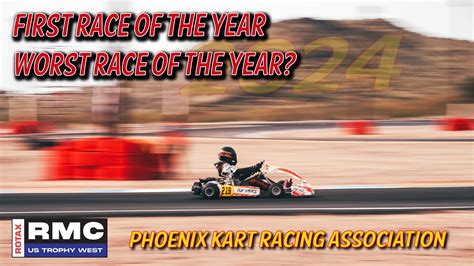 First Race WORST RACE Rotax Trophy West Rounds 1 2 At PKRA Race