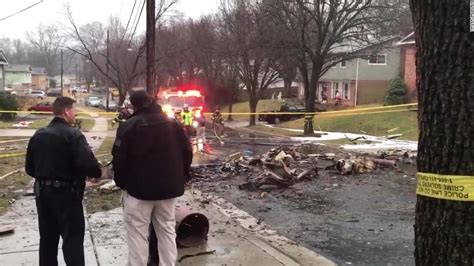 Maryland Plane Crash 1 Person Dead After Small Plane Crashes Into Homes