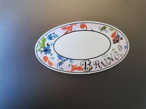 Bruno Plate Sticker Encanto Inspired Etsy