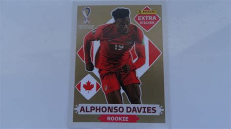 Figurinha Alphonso Davies Ouro Copa Do Mundo 2022 Mebuscar Brasil