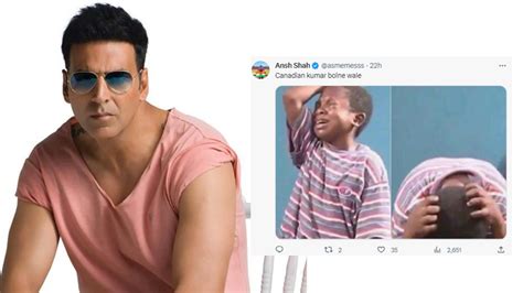 No More Canadian Kumar Internet Rejoices With Hilarious Memes As Akshay Kumar Receives Indian